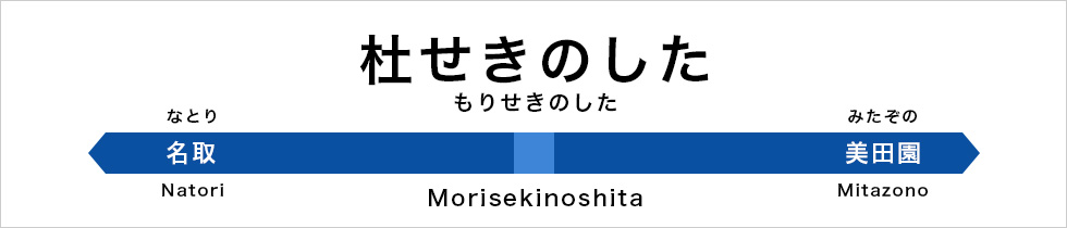 morisekinoshita station